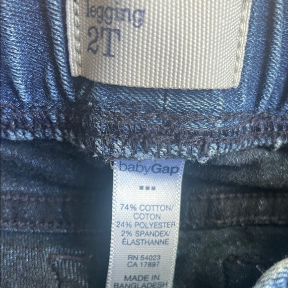 Geranimals  Denim Jeggings /Jeans Trio - Blue Mix | Size 2T - Picture 3 of 8